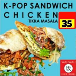 Chicken Tika Masala Sandwich