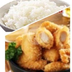 Chicken Baby Katsu Rice Set