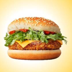 Crispy Chiken Burger With Chesee