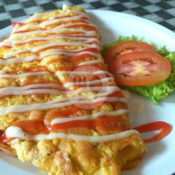 Macaroni  Cheese Omlette