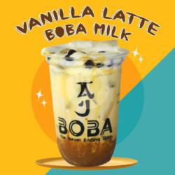 Vanila Latte Boba Milk