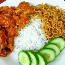 Mie Nasi Ayam Geprek Jontor