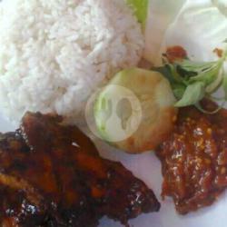 Nasi Lalaban Tempe Ayam Pedas Manis