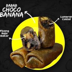 Kebab Choco Banana   Cheese