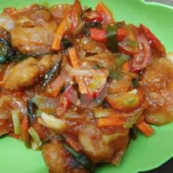 Udang Saos Asam Manis