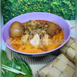 Ketupat Sayur Betawi Semur Telor