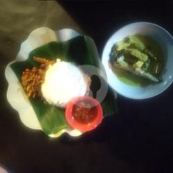 Nasi Gulai Ikan Laut   Teri   Sambel