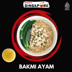 Bakmi Ayam Ori /// Chicken Noodles Mie Mi Kecil Asin Putih Dengan Sup