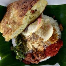 Nasi Gurih Telur Dadar