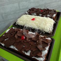 Brownis Toping Coklat