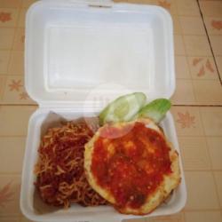 Mie Goreng Telor Geprek