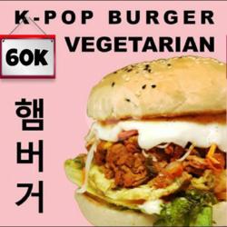 K-pop Vegetarian Burger