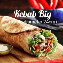 Kebab Big Crispy   Saus Keju