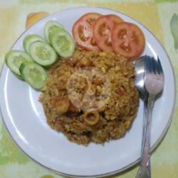 Nasi Goreng Cumi ( Baby Squid )