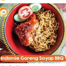 Indomie Goreng Sayap Bbq