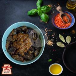 Nasi Wagyu Sambel Madura   Kremesan