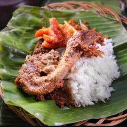 Paket Nasi Gudeg Kepala Ayam Kampung