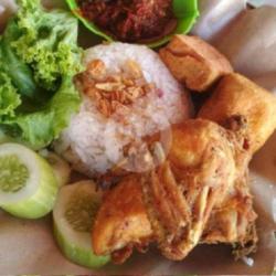 Nasi Pecal Ayam Goreng