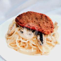 Spaghetti Carbonara Beef