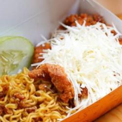 Mie, Ayam Geprek Keju