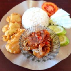 Nasi Sayap Gongso Kecap Pedas