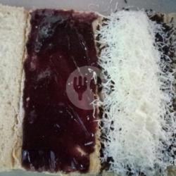 Roti Bakar Bumbu Keju Coklat Blubery