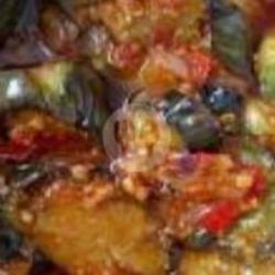 Tanpa Nasi Hanya Sambel Terong Saja