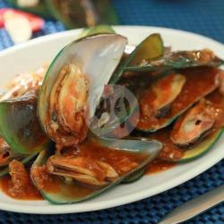 Kerang Hijau Saus Tiram   Nasi