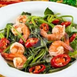 Tumisan Kangkung Seafood