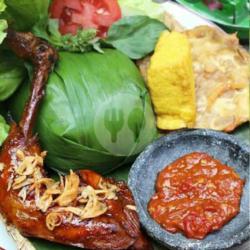 Timbel Ayam Bakar Komplit