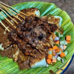 Sate Kacang Ayam   Nasi   Acar