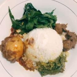 Nasi Telor Rendang