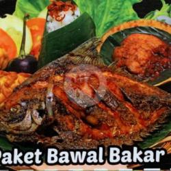 Nasi Uduk Bawal Goreng/bakar