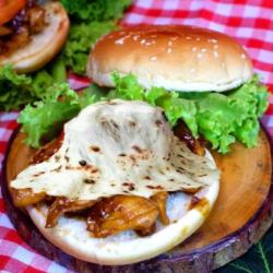 Mozarella Chicken Teriyaki Burger