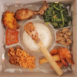 Nasi Kotak Sayur Gonde Ayam