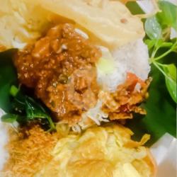 Pecel Sayur  Telor Dadar