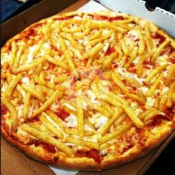 Cheesy French Fries Pizza Large