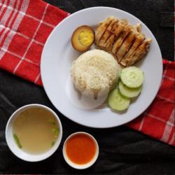 Nasi Ayam Hainan   Telur Kecap