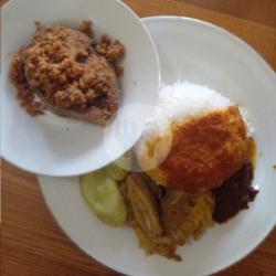 Nasi Ikan Tongkol Goreng