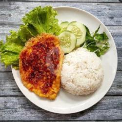 Nasi Telor Geprek Crispy Pedazzz