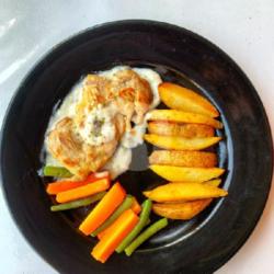 Grilled Chicken Mushroom