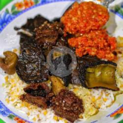 Nasi Jagung Campur (babat Usus Paru)