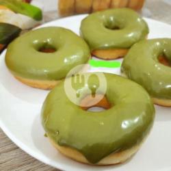 Donat Glaze Greentea