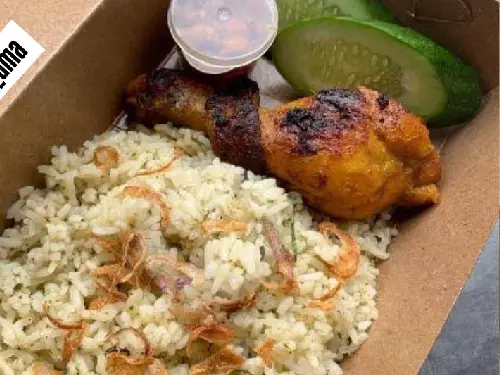 Ayam Bakar Nasi Daun Jeruk Dapoer Uma