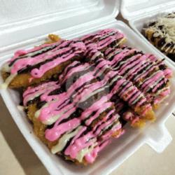 Pisang Naged Coklat Strawberry