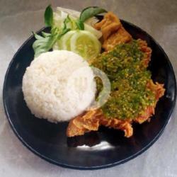 Nasi Ayam Geprek Sambal Ijo