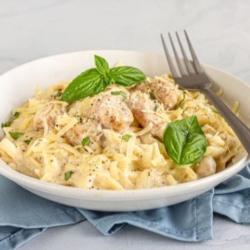 Spaghetti Carbonara Chicken