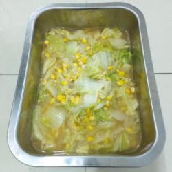 Tumis Sawi Putih Jagung