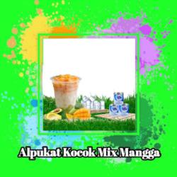 Alpukat Kocok Mix Mangga Susu Putih