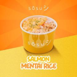 Salmon Mentai Rice